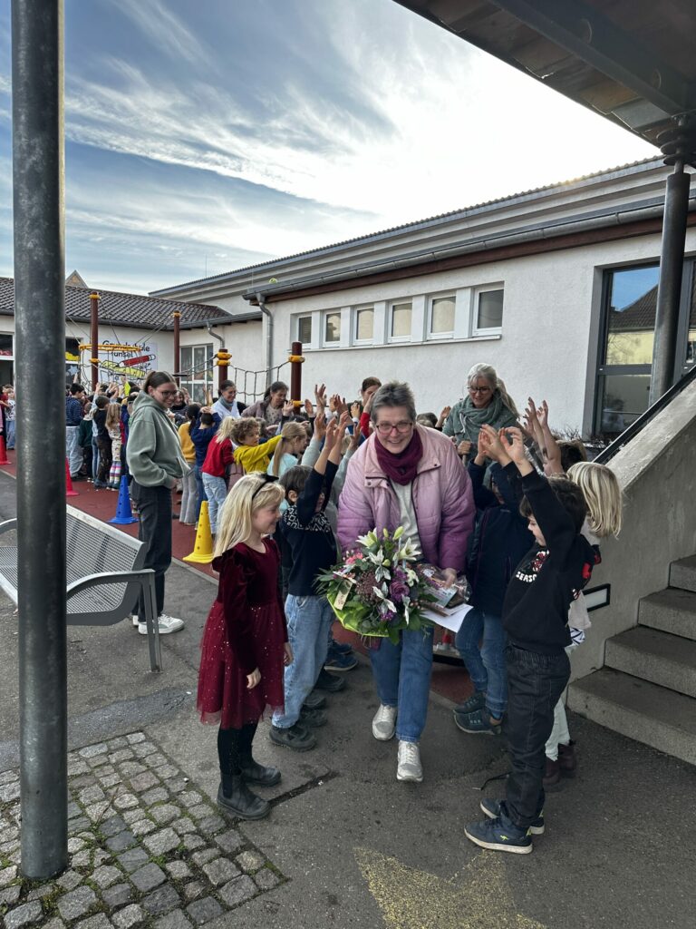 Verabschiedung von Frau Franz und Willkommen Frau Johannes